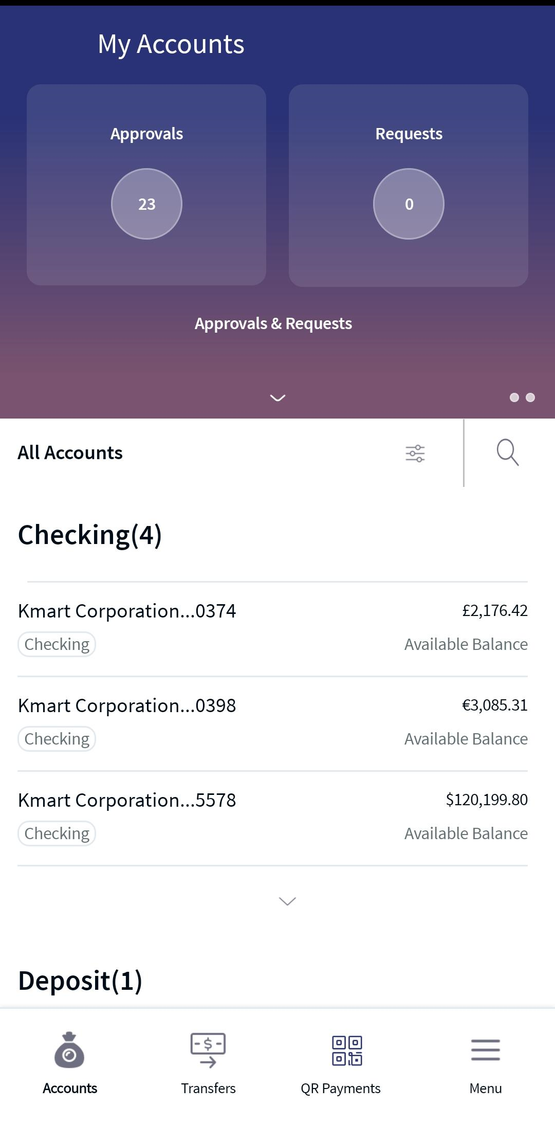 Approvals and Request